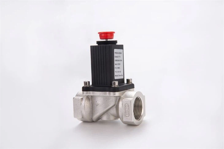Anti Corrosion Domestic Lpg Natural Gas Emergency Shut Off Solenoid Valve