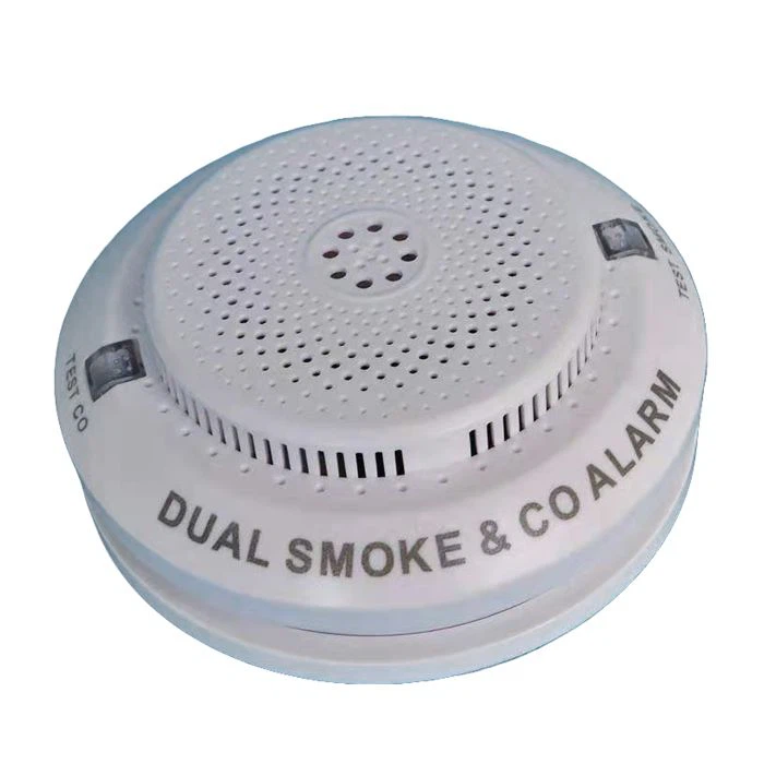 รวม 2 ใน 1 เครื่องตรวจจับก๊าซคาร์บอนมอนอกไซด์และควัน